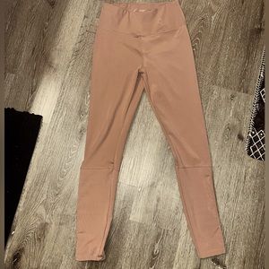 Women’s size M. champagne Color BCP yoga leggings with waist line pocket